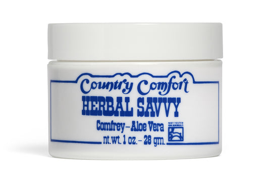 Comfrey-Aloe Vera Herbal Savvy ~ 1oz