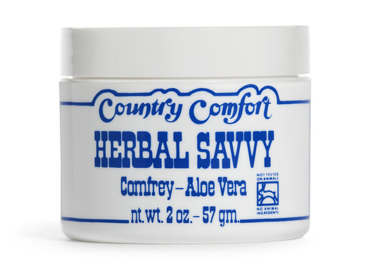 Comfrey-Aloe Vera Herbal Savvy ~ 2oz
